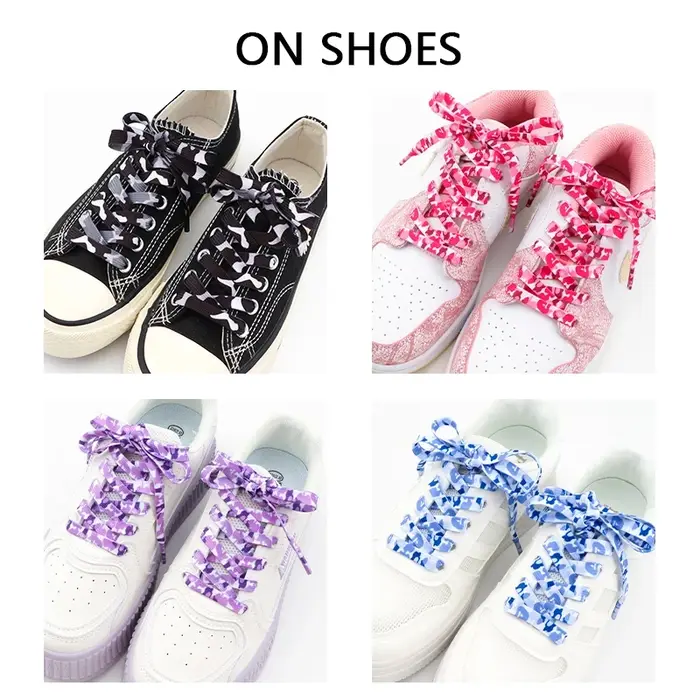 Lacets plats pour baskets