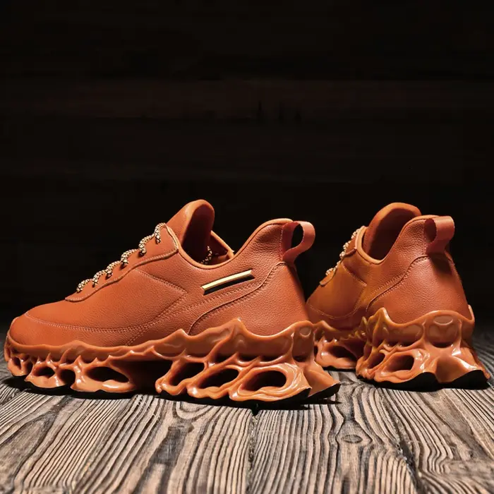Baskets de luxe pour hommes, chaussures de course respirantes et décontractées, mocassins à la mode 