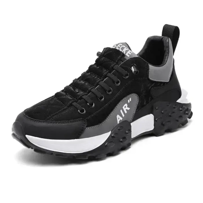 Semelle épaisse hommes baskets mode homme chaussure polyvalente vulcanisée