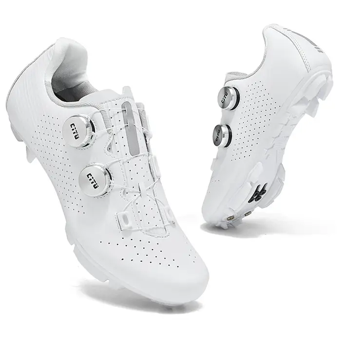 Baskets de cyclisme crampons chaussures homme pédale plate vtt chaussure de vélo vitesse chaussures 