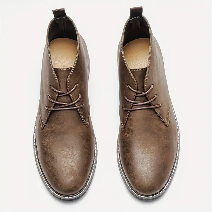 Chaussures en cuir pour hommes Marque 2026