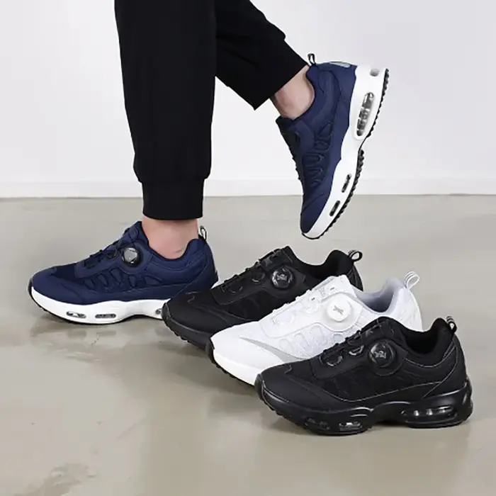 EVERLAST EVERAST-Chaussures de sport unisexes (EM2), semelle intérieure, coussin d'air, maille, marc