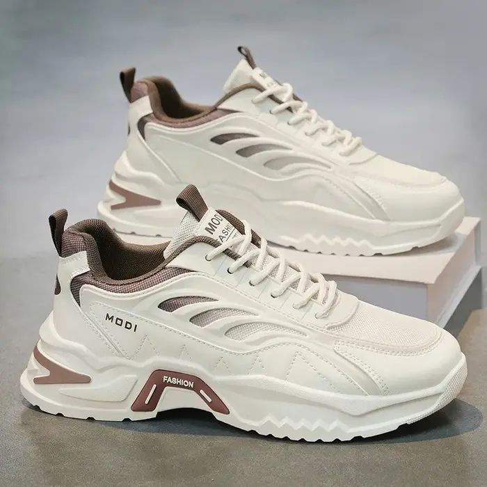 Nouvelle vente chaude hommes chaussures plate-forme baskets