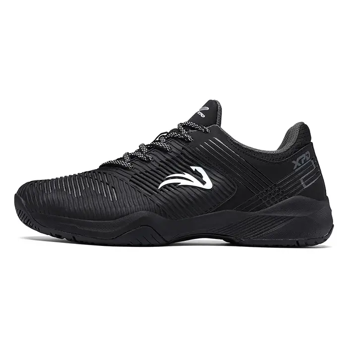 Chaussures de tennis professionnelles pour hommes et femmes, noires et bleues, chaussures de badminton pour couples, antidérapantes, pour terrain intérieur, chaussures de tennis de table de marque