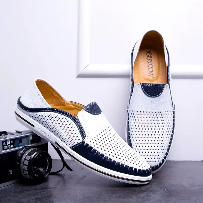 Mocassin respirant pour hommes