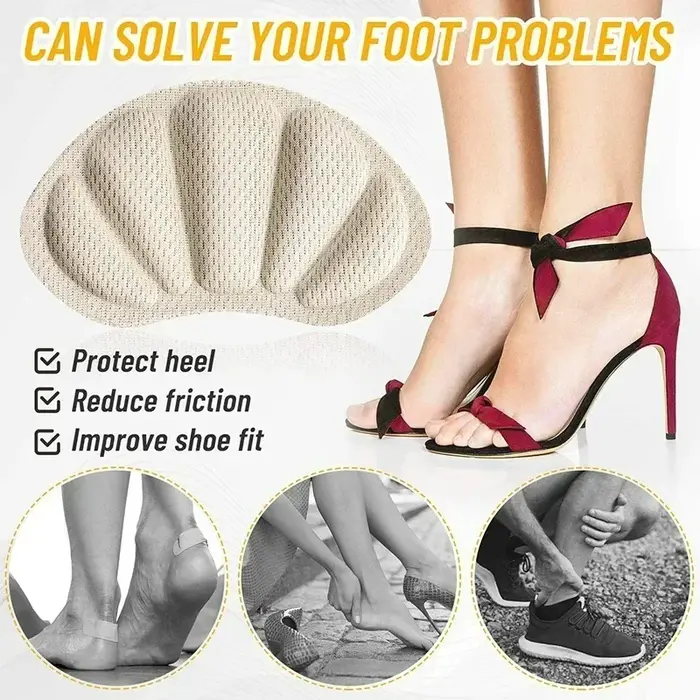Semelles intérieures Patch coussinets de talon pour chaussures de Sport taille réglable coussinet de talon soulagement de la douleur coussin insérer semelle intérieure talon protecteur autocollants