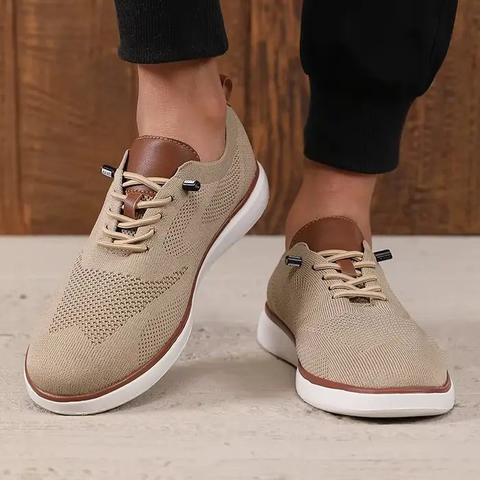 Chaussures de sport pour hommes à la mode Avant Garde maille tricotée respirant apparence tendance c