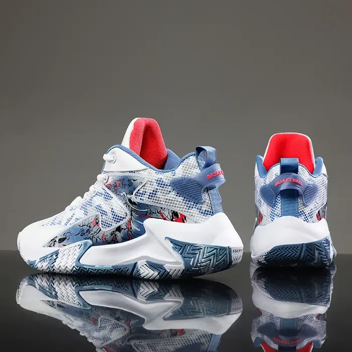 Nouveaux hommes chaussures de sport de mode basket-ball anti-dérapant souffle