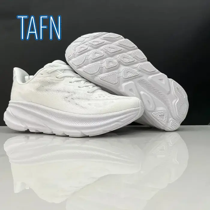 Clifton 9 - Chaussures de marche amortissantes pour hommes et femmes, idéales pour la randonnée et l