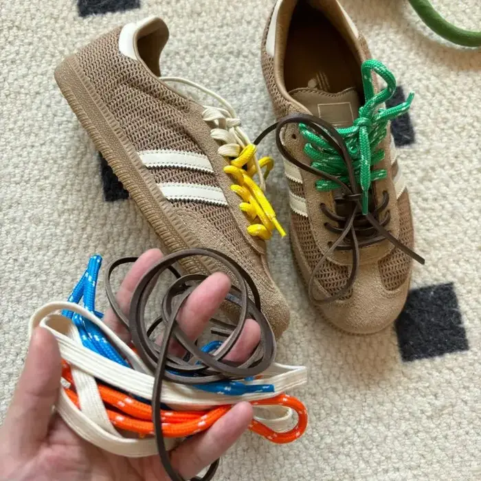 4 pièces 100cm pour miu combinaison chaussures d'entraînement lacets largeur