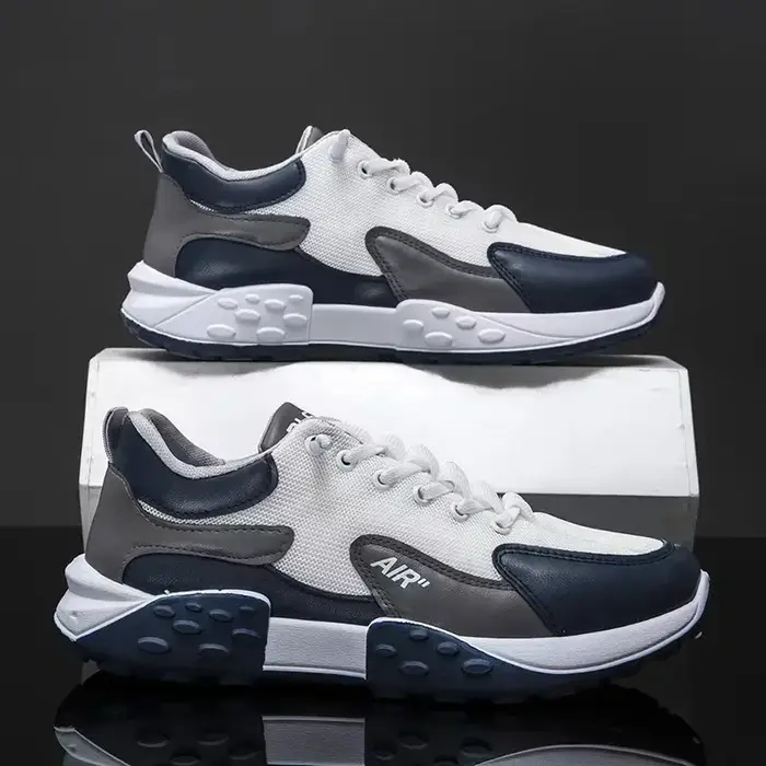 Semelle épaisse hommes baskets mode homme chaussure polyvalente vulcanisée