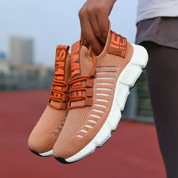 Baskets pour femmes chaussures respirant chaussures de course décontracté marque de luxe chaussures 