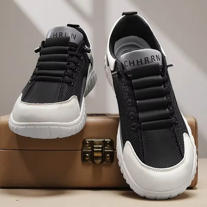 Chaussures pieds nus ELUVA à bout large pour hommes