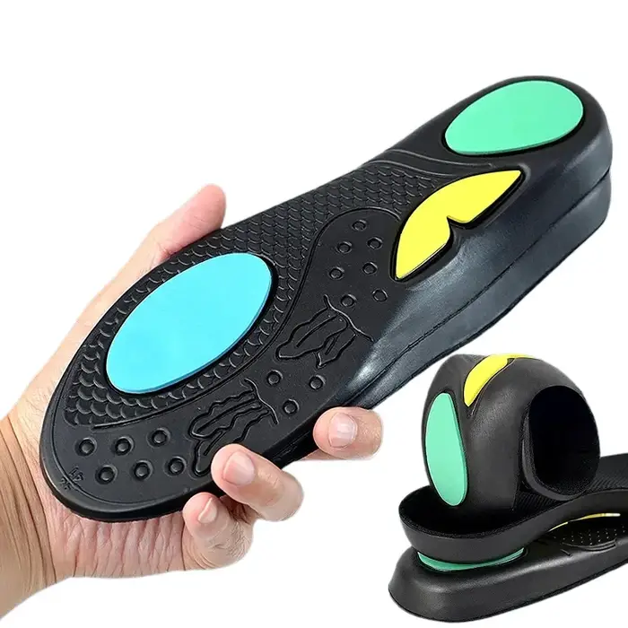 Semelles intérieures de sport absorbant les chocs