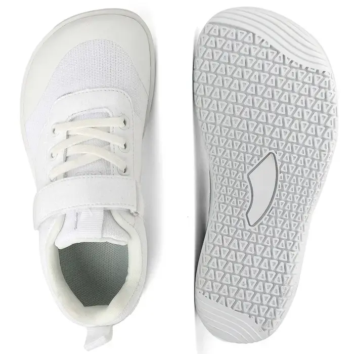 Nouveaux garçons filles baskets enfants larges pieds nus chaussures naturellement Splay