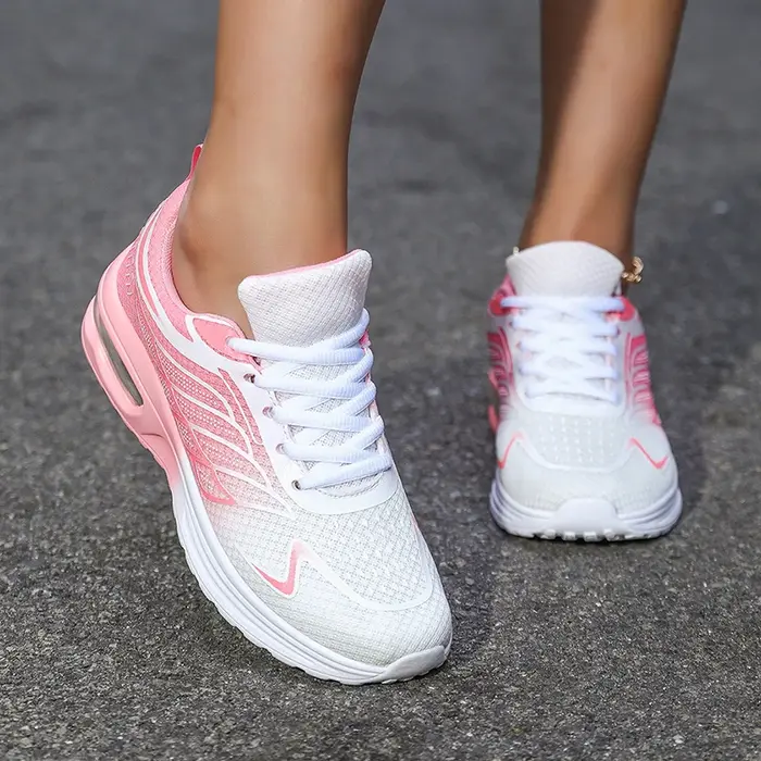 MAEDEF chaussures pour femmes chaussures de sport de course confortable respirant coussin d'air plat femme baskets en plein Air chaussures décontractées pour les femmes