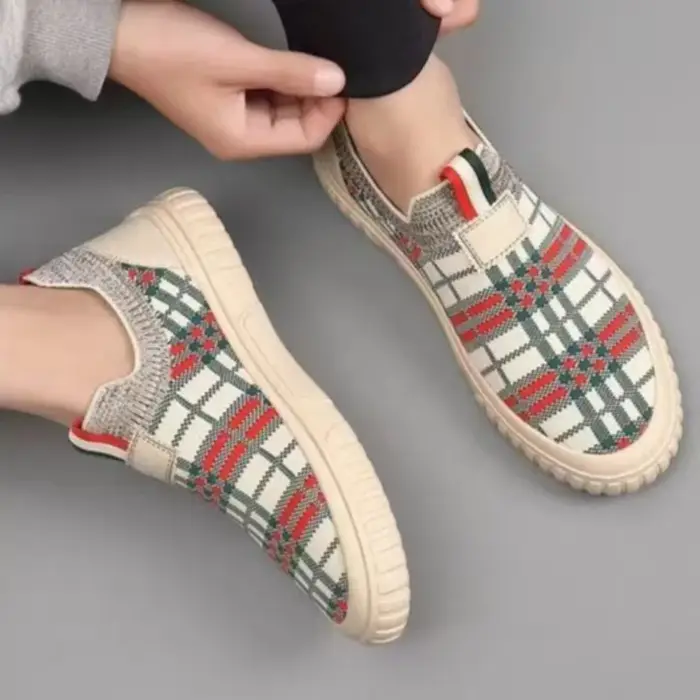 Baskets d'été respirantes pour hommes, chaussures décontractées, loisirs, sans cuir, livraison gratuite, classique, tendance originale 2025