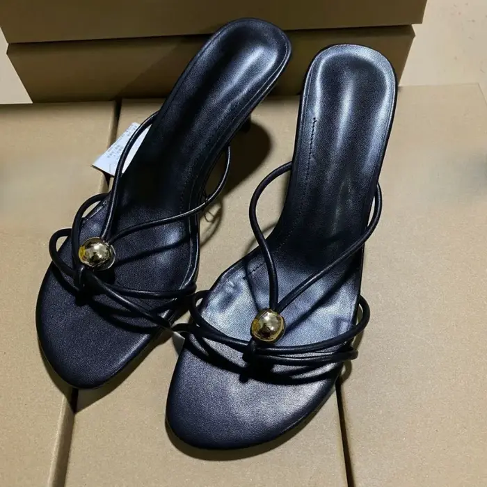 Sandales d'été à bretelles croisées pour femmes