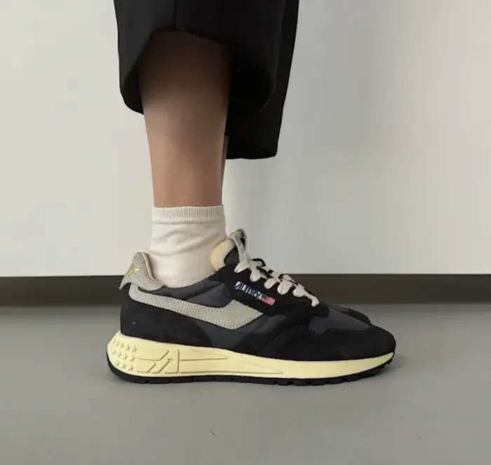 Nouvelles baskets KWUN AUTRY en cuir véritable, respirantes, à lacets, décontractées, pour hommes et femmes, chaussures de course rétro, chaussures de skate.