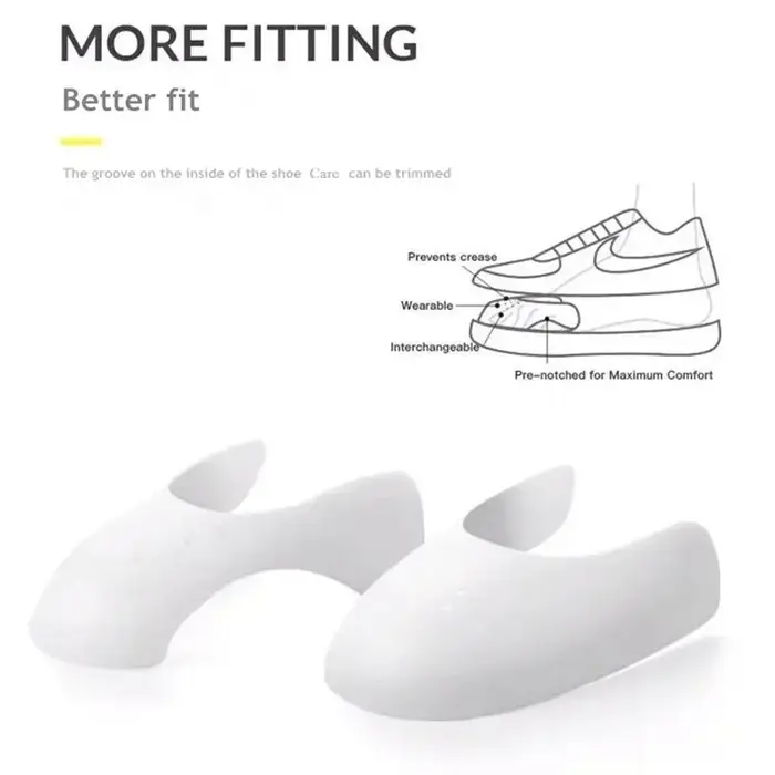 1 paire Sneaker bouclier baskets Anti pli froissé pli chaussures Support embout Sport balle
