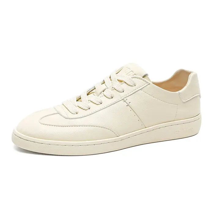 Chaussures décontractées pour hommes en cuir véritable à lacets, baskets de luxe pour femmes, chauss