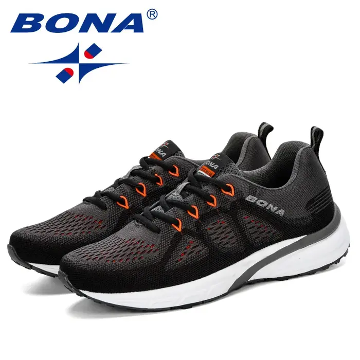 BONA baskets hommes chaussures Sport maille formateurs paniers légers Femme