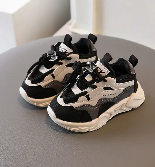 Baskets de sport tendance pour garçons, tailles 21-36, chaussures de course respirantes pour enfants