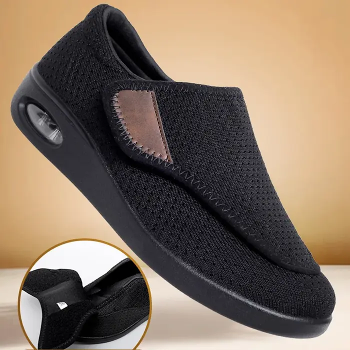 Chaussures orthopédiques décontractées pour pieds larges