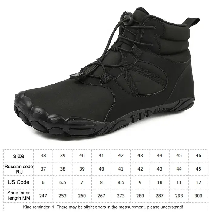 Bottes de neige chaudes en fourrure