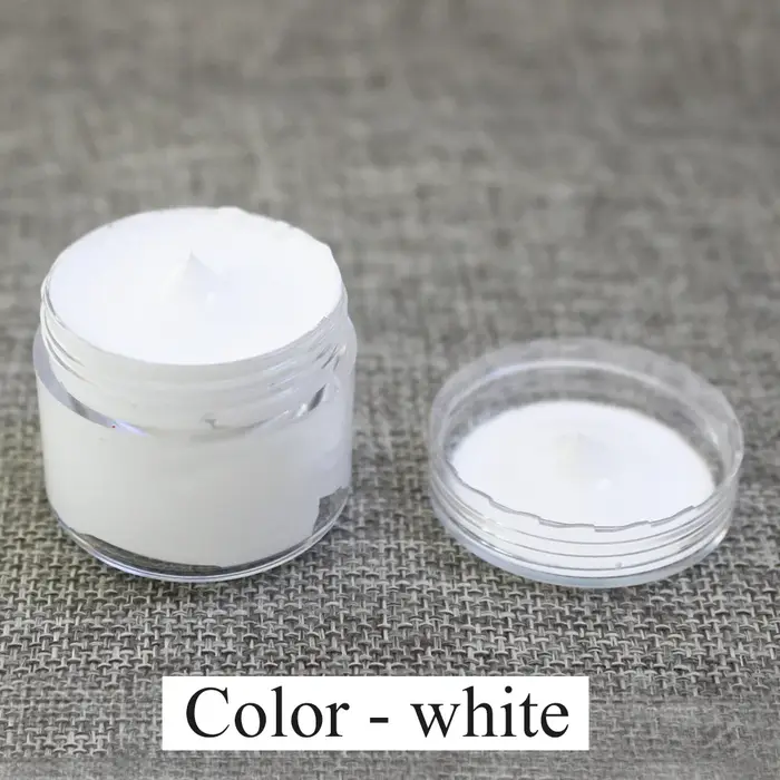 Peinture pour chaussures en cuir blanc