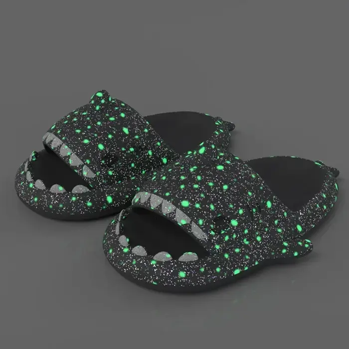 Pantoufles requin maison requin tongs nuage Clapper été doux antidérapant requin diapositives hommes