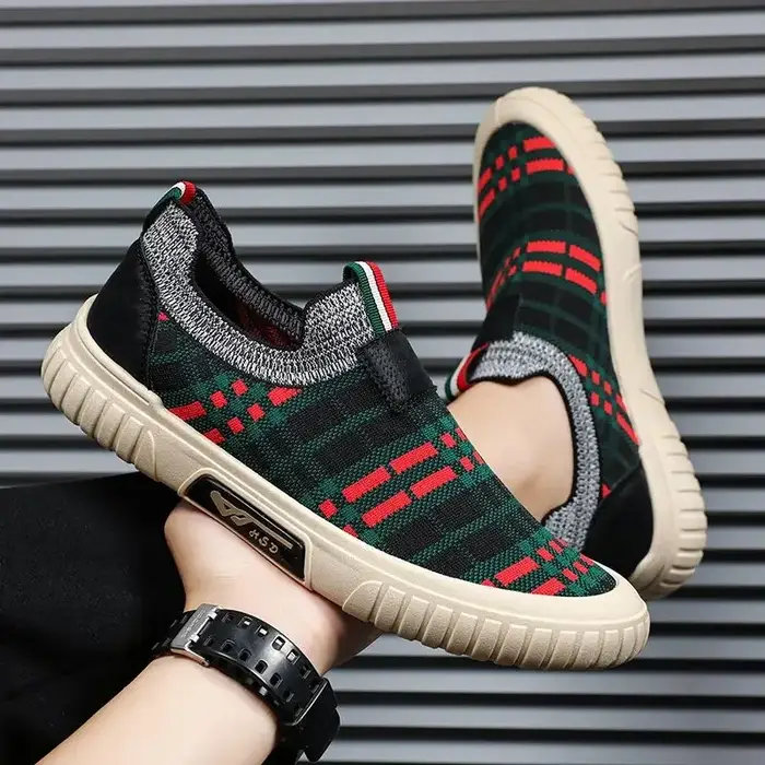 Baskets d'été respirantes pour hommes, chaussures décontractées, loisirs, sans cuir, livraison gratuite, classique, tendance originale 2025