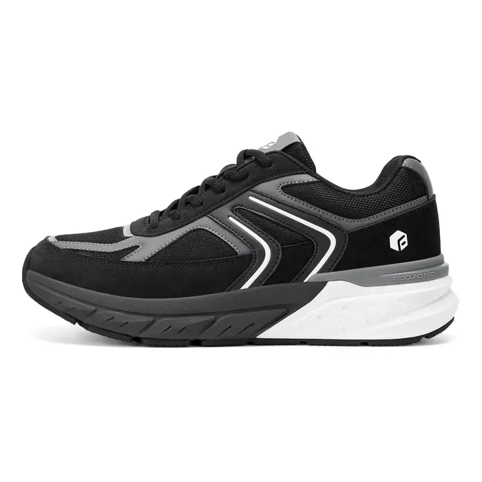 Fittington chaussures larges pour homme chaussures de marche espadrilles décontractées chaussures or