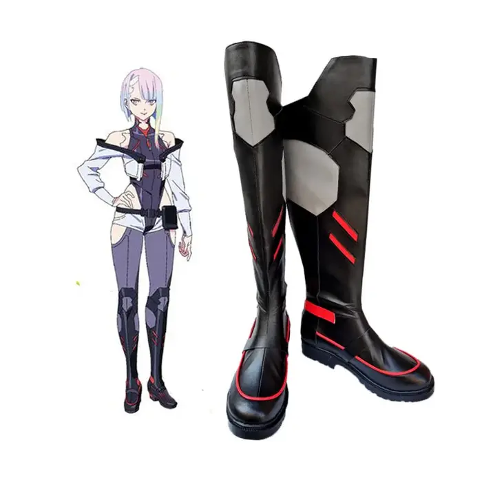 Anime Cyberpunk Edgerunners Lucy Cosplay chaussures