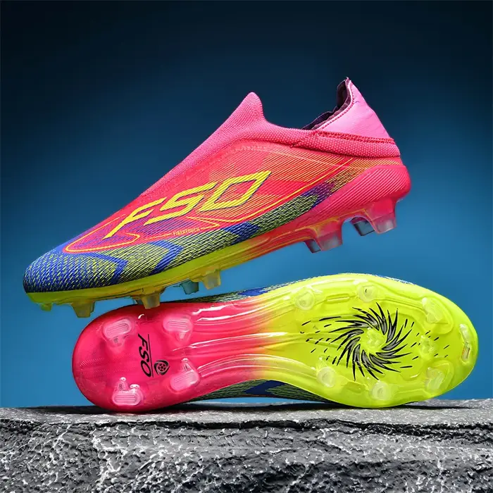 Nouvelles chaussures de Football pour hommes herbe adulte antidérapant bottes