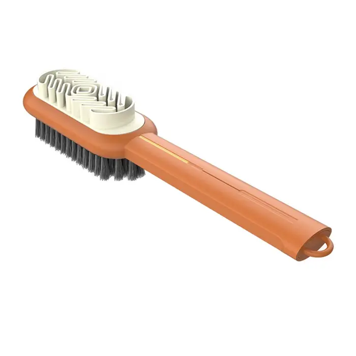 Brosse de nettoyage en daim à manche Long à 2 côtés