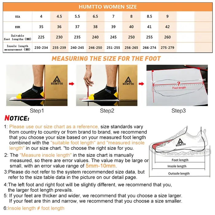 HUMTTO-Chaussures de sport respirantes pour femmes, baskets de trekking en plein air, non ald, caout