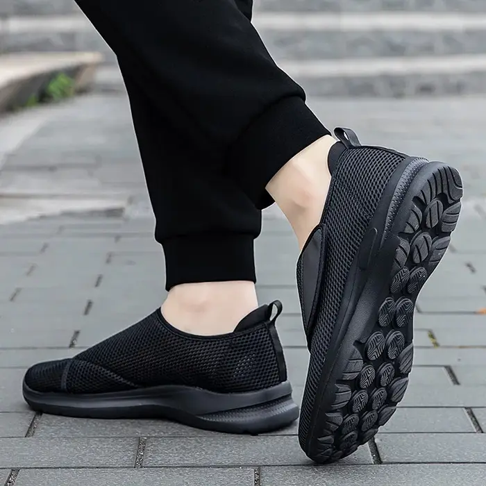 Chaussures orthopédiques décontractées pour pieds larges
