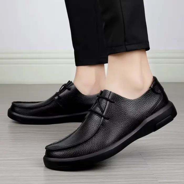 Chaussures en cuir décontractées pour hommes