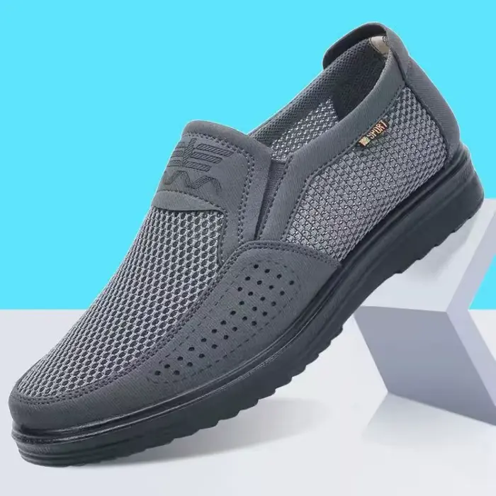 2024 été offre spéciale baskets hommes mode chaussures de marche décontractées respirant hommes moca