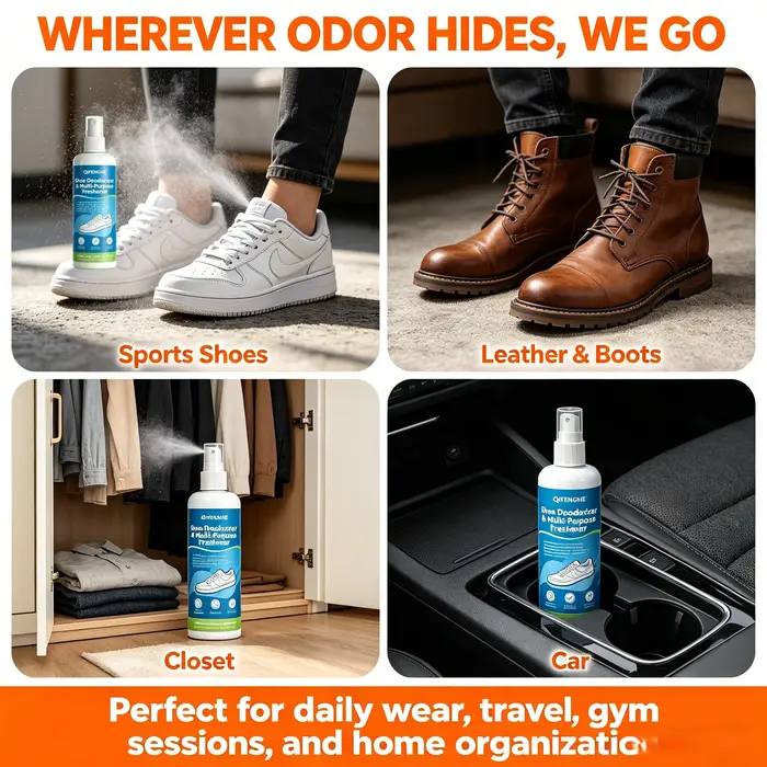 Spray désodorisant pour chaussures 120ml