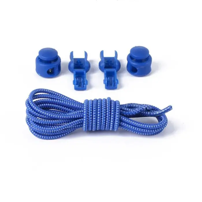 1 paire de lacets pour baskets élastiques sans cravate lacets de chaussures étirement serrure lacets