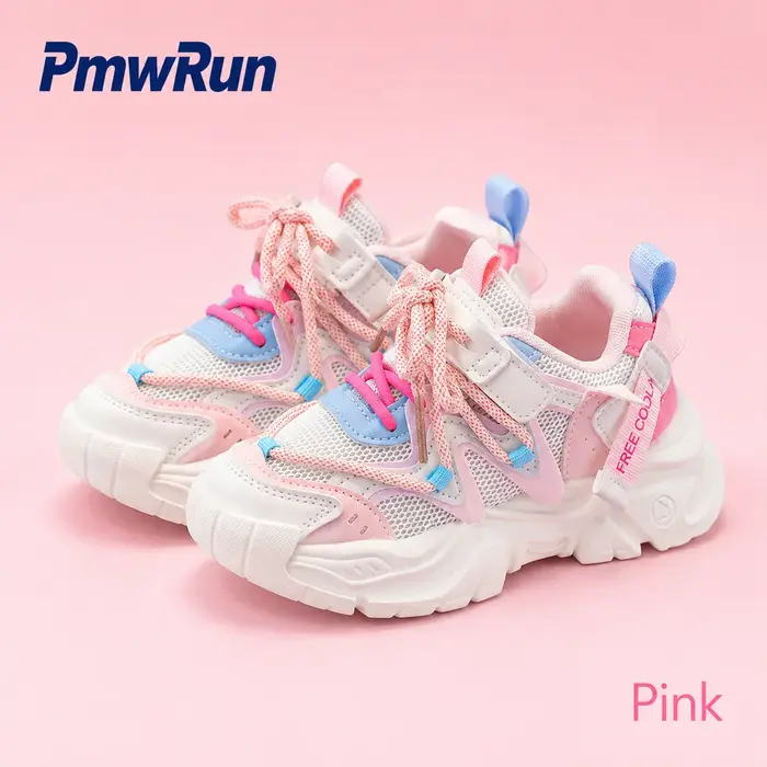 Chaussures de sport tendance pour enfants, baskets antidérapantes pour adolescents, en cuir PU, chau