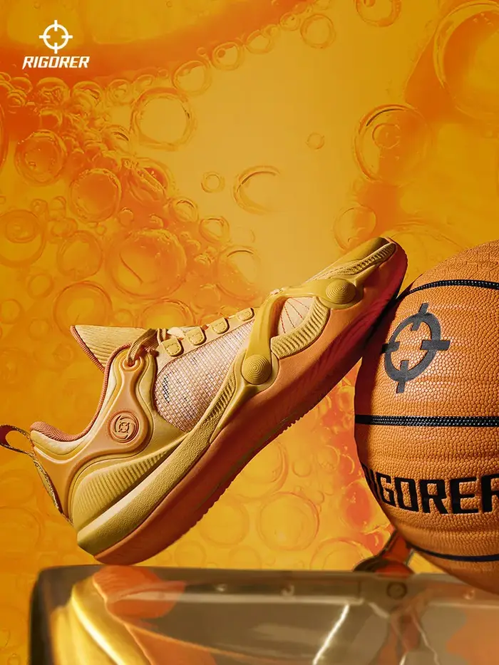 Chaussures de basketball RIGORER BP1 Potential pour hommes - Baskets basses antidérapantes et résistantes à l'usure pour le combat sur le terrain (SANS BOÎTE)