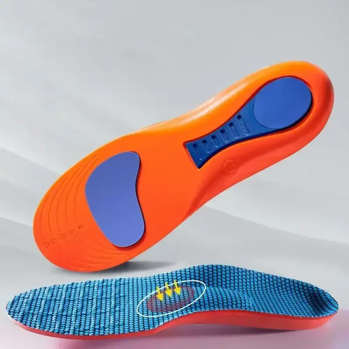 2 pièces semelles de Sport pour chaussures semelle Absorption des chocs déodorant coussin respirant 