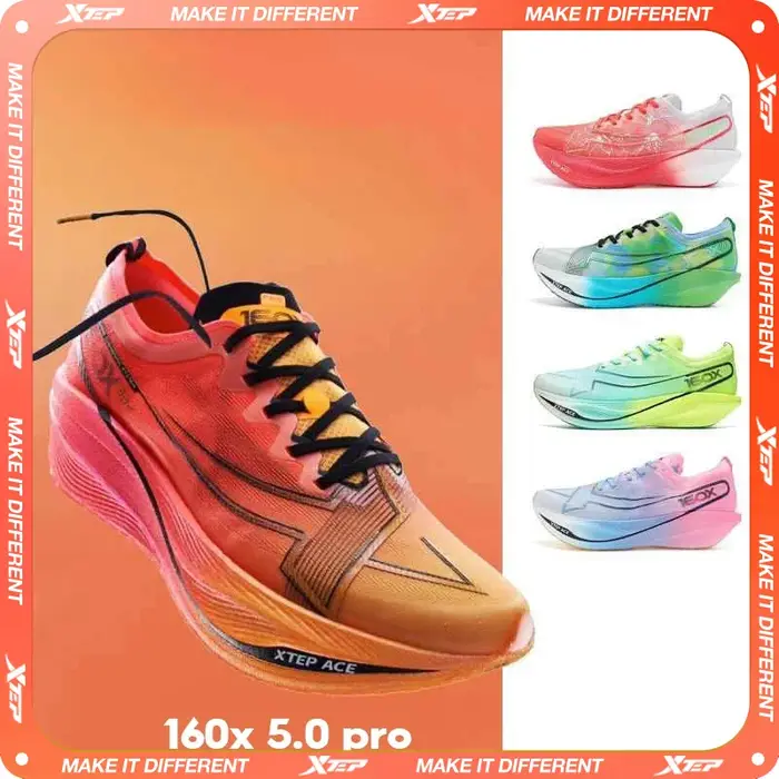 Xtep-Chaussures de course légères et durables pour homme