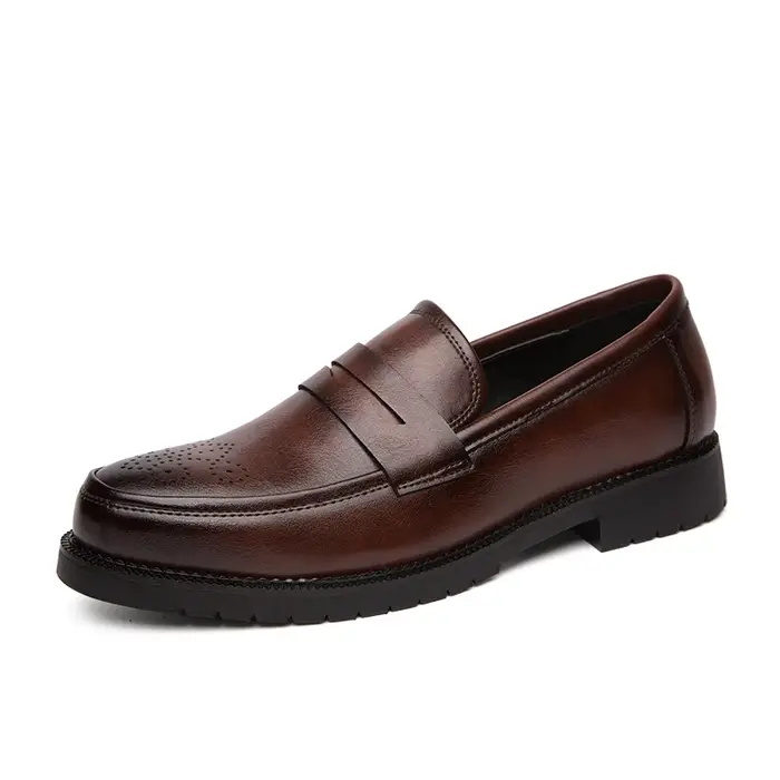 Chaussures à semelles hautes décontractées pour hommes