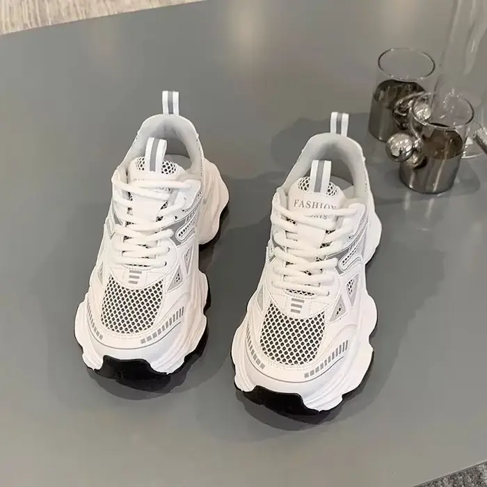Baskets plateforme 2026 pour femme – Chaussures de sport décontractées antidérapantes à semelle épaisse – Confortables et polyvalentes – Zapatos Mujer
