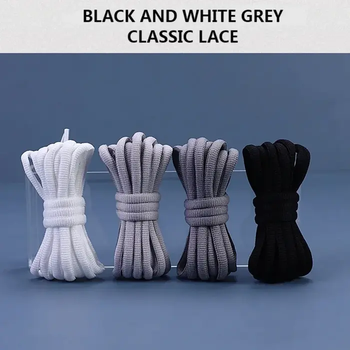 Lacets de chaussures ovales de basket-ball