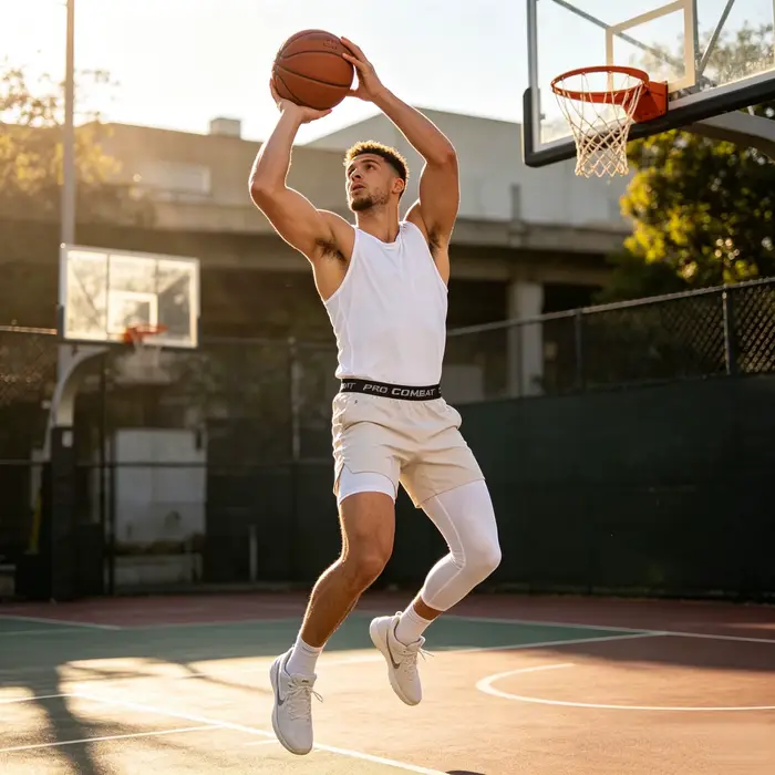 Collant de basketball à une jambe